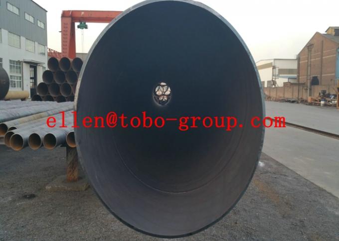 DIMENSIONI saldata 1000 - 3600MM OD TP304 TP316L del tubo dell'acciaio inossidabile A312 GRANDE