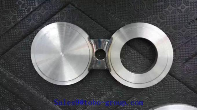 Il DN 500 150# ASTM ha forgiato la figura 8 ciechi del distanziatore della Banca delle flange A312 UNS S30815 dell'acciaio