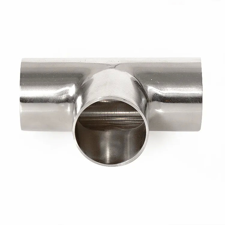Stainless Steel Pipe Fittings Sample Customization 304/316 1/8"-4" Stainless Steel Tee