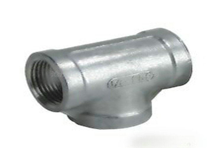 Corrosion Resistance Forged Pipe Fittings Stainless Steel Tee 316ti 317l 347h Butt Weld