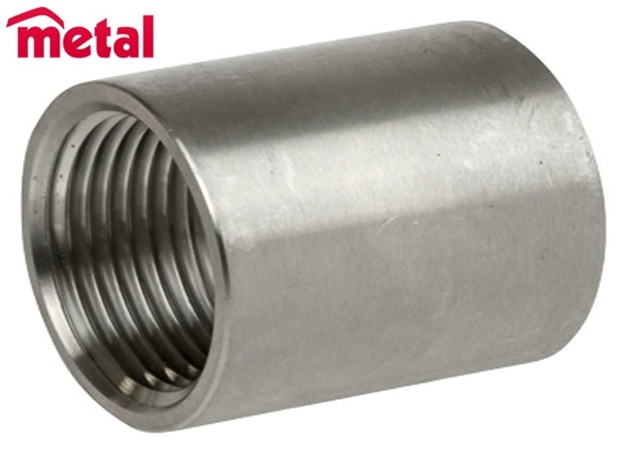 Forged Butt Weld Fittings Thread Double Joint Coupling High Polished Surface Treatment