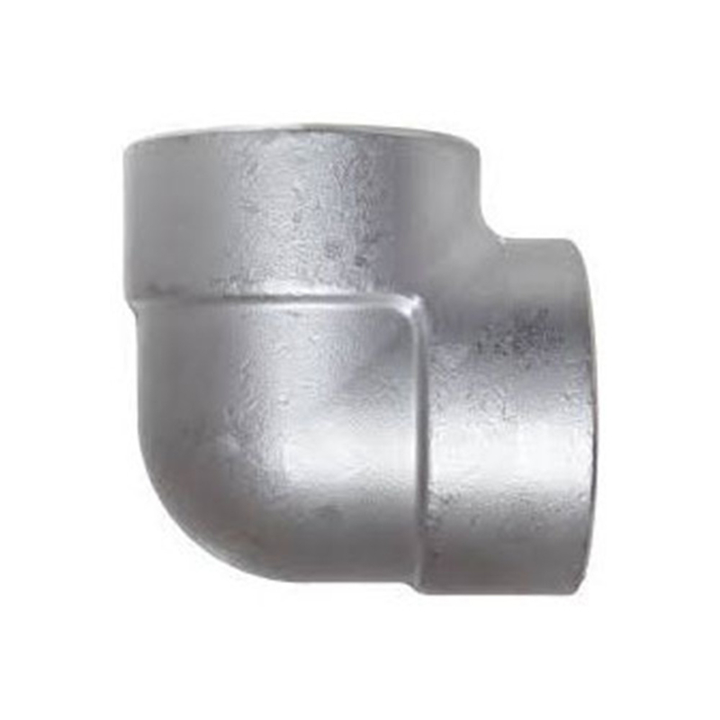 90DEG Stainless Steel Forged SW / TH Elbow ASTM A182 F347 1'' 3000#