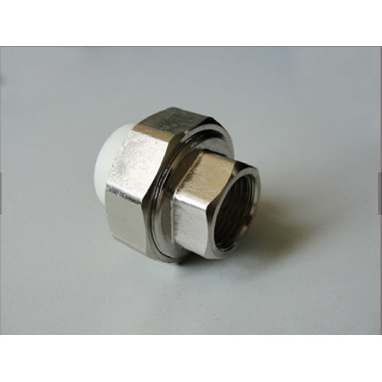 Butt Welded Pipe Fittings Female Threaded Unfixed Hexagon Pipe Fittings Union 1/8'' - 6''