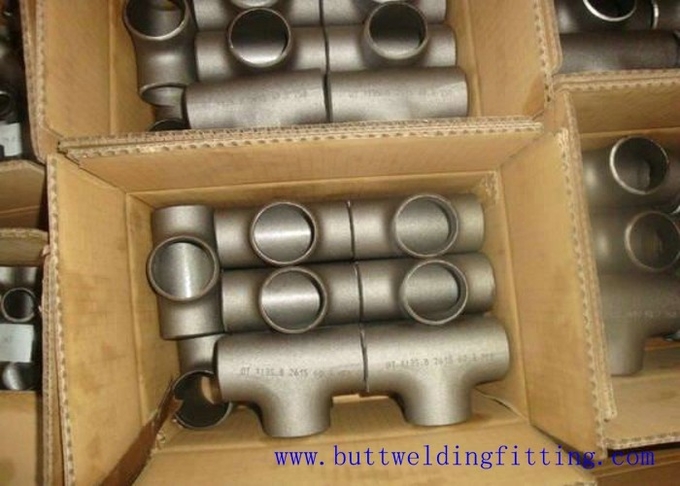 T ASTM A403 ASME B16.9 WPXM-19 della saldatura di testa del T dell'acciaio inossidabile