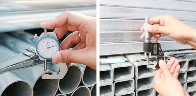 Il giro dell'armatura della costruzione di GI della immersione calda ha saldato il tubo d'acciaio pre galvanizzato 5