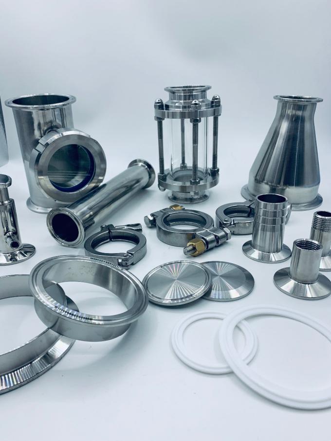 ultime notizie sull'azienda Tri montaggi a 10 pollici a 8 pollici a 6 pollici sanitari del Tri trifoglio del morsetto 4inch per i distillatori  1