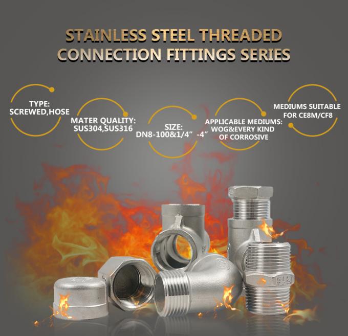 Montaggi trasversali idraulici della tubatura dell'acqua di acciaio inossidabile degli ss 304 0