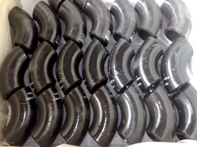 Gomito della fabbrica 90 dell'accessorio per tubi di acciaio al carbonio A234WPB 3