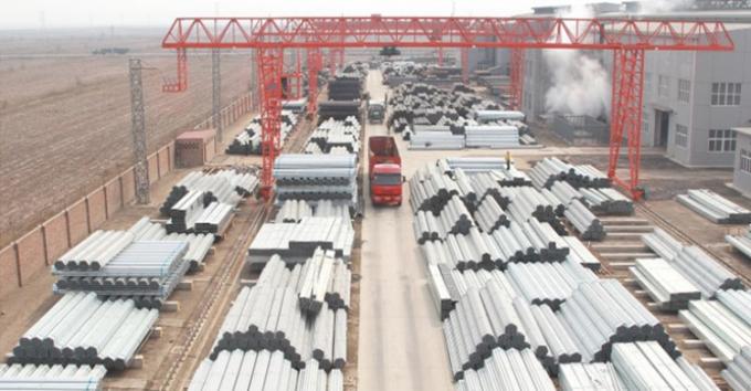 Il giro dell'armatura della costruzione di GI della immersione calda ha saldato il tubo d'acciaio pre galvanizzato 0