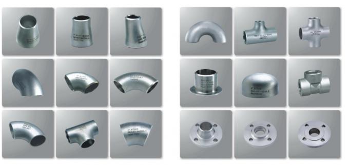 ASME B16.9 A234 Wpb Fittings per tubi di acciaio al carbonio senza saldatura a cucitura eccentrica 8