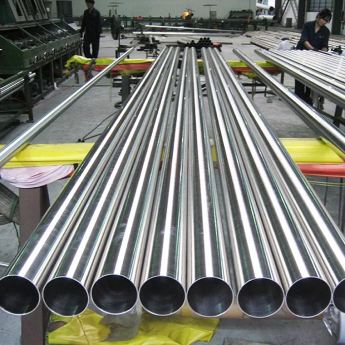 Qualità superiore 321 Tubo di acciaio inossidabile senza salubrità Sus304 Tubo di acciaio inossidabile per macchine 3