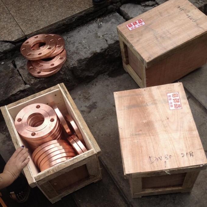 1-1/2" TH RF 150LB Slip in acciaio inossidabile su flange 316L faccia sollevata TH flange ANSI B16.5 flange a filo 10