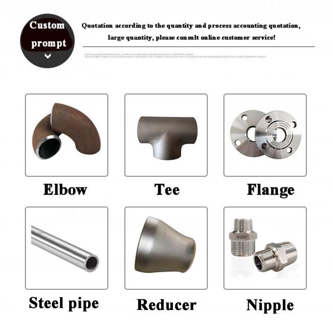 Fittings per tubi forgiati in rame-nickel Butt di acciaio inossidabile Saldatura riduttore eccentrico Riduzione concentrica in lega di rame-nickel 2