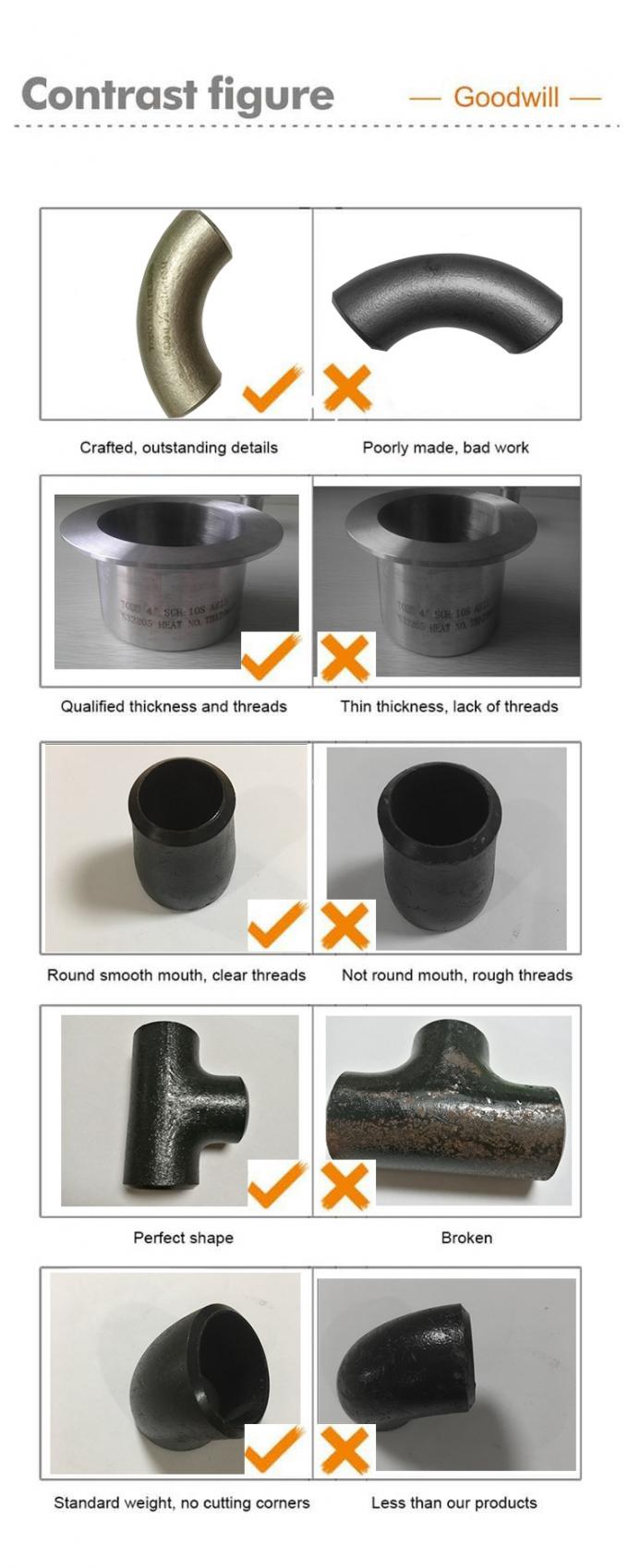 METAL ASTM SCH40 316L 45 gradi lunghezza di raggio gomito 70mm gomito in acciaio inossidabile fabbrica fornitore personalizzato 2