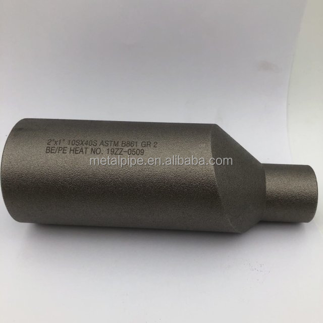 METAL ASTM A312 TP316L Swag concentrico Nipple BLE*PSE Fittings per tubi in acciaio inossidabile Swage Nipple 3