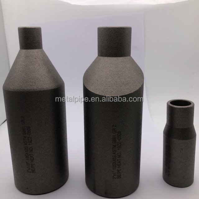 METAL ASTM A312 TP316L Swag concentrico Nipple BLE*PSE Fittings per tubi in acciaio inossidabile Swage Nipple 4