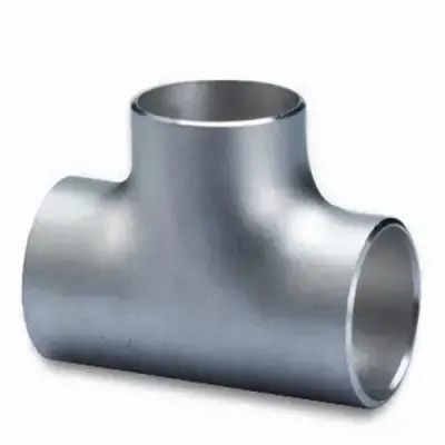 ASME B16.9 TR Acciaio inossidabile laminato a sabbia riducente Tee uguale a TEE 1/8 "-60" Butt welded SS Tube Fitting 0