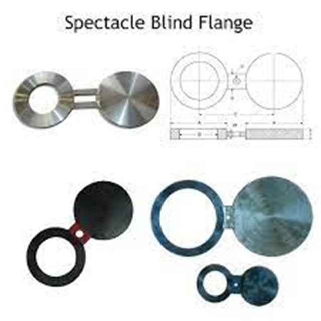 Super austenitico in acciaio inossidabile A564 N08367 ANSI B16.5 Spec Flange Dimensione personalizzata Alta pressione 3000# 300# Spectacle Blind Flange 3