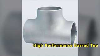 Raccordo a T super duplex barrato ASME B16.9 per alta pressione
