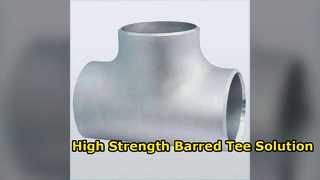 Raccordo per tubi ASME B6 con barra in acciaio super duplex