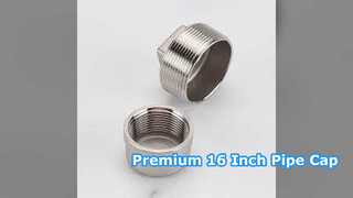 Tappo per tubo in acciaio inossidabile ASTM A403 WP304 da 16 pollici Sch 120