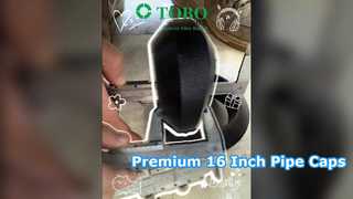 Tappo per tubo in acciaio inossidabile ASTM A403 WP304 da 16 pollici Sch120