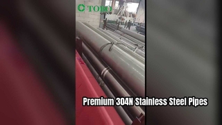 Tubo in acciaio inossidabile senza saldatura trafilato a freddo ASTM A312 304/316L – Grado per l'industria chimica