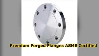 Flange in acciaio forgiato ad alta pressione certificate ASME