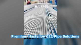 Tubo Hastelloy C-22 EP/BA