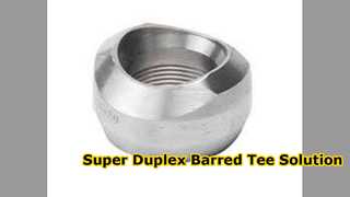 T-shirt barrata in acciaio super duplex da 6 pollici SCH80 ASME B6