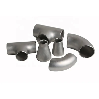 Welsure SUS304 Butt Welding ASTM Stainless Steel Pipe Fitting 45 Degree Elbow