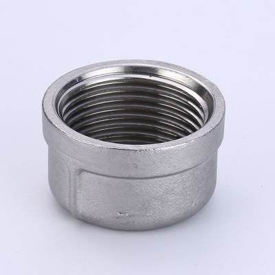 Non-Standard Female Threaded 2 Inch Stainless Steel Pipe Fitting Round Cap