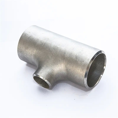 Butt Weiding 4'' STD ASME B16.9 Nickel Alloy Steel Reducer Tee Pipe Fitting WP347