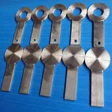 Paddle Blind Forged Steel Flange DN15, DN20, DN25 1/2", 1", 2"， 8" PN6, PN10, PNClass 150, Class 300 6, PN25, PN40ASTM A105ASTM A182 F304/F304L, F316/F316LASME B16.5 DIN