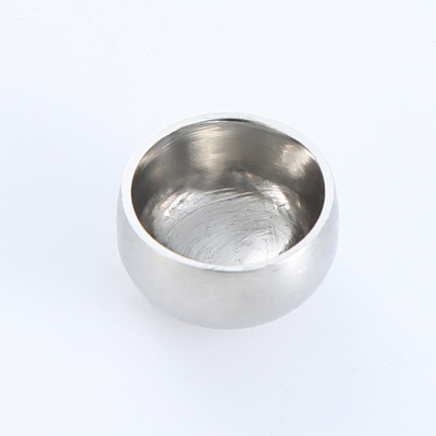 Stainless Steel Welded Head Polished Thickened Stamped Pipe Cap Wide Application Range