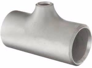 Butt Weiding 4'' STD ASME B16.9 Nickel Alloy Steel Reducer Tee Pipe Fitting WP347