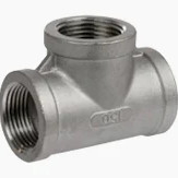 Metal ASTM A815 UNS S31803 Duplex Steel Pipe Fitting ASME B16.11 Forged Tee Socket Welded 2" Equal Tee