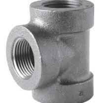 Metal ASTM A815 UNS S31803 Duplex Steel Pipe Fitting ASME B16.11 Forged Tee Socket Welded 2" Equal Tee