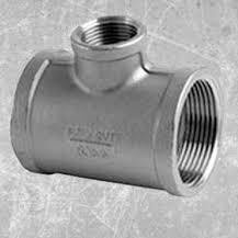 Metal ASTM A815 UNS S31803 Duplex Steel Pipe Fitting ASME B16.11 Forged Tee Socket Welded 2" Equal Tee