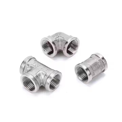 Factory Wholesale Price Hardware Pipe Fittings Reducing Pipe Fitting Mech Copper Brass Tee Threaded