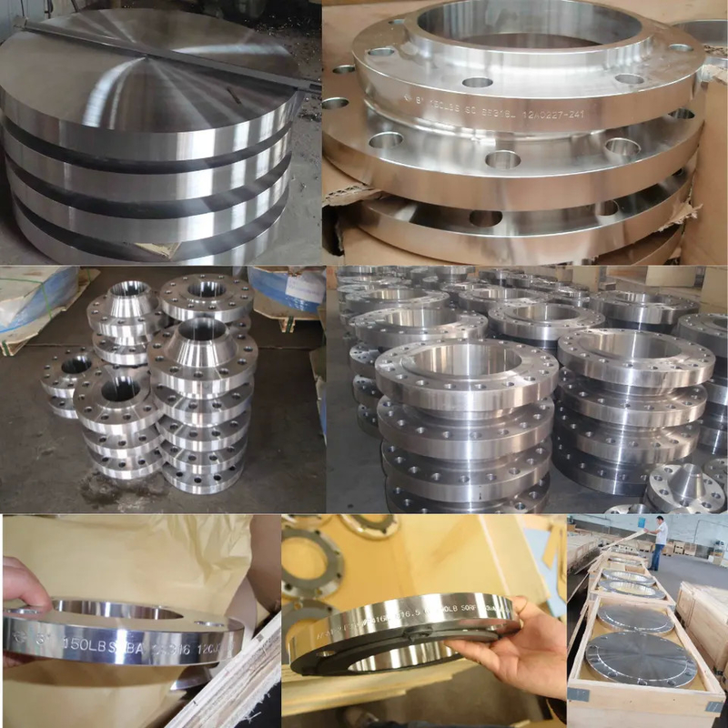 ANSI B16.5 Class 150/300/600/900 Forged Carbon/Stainless Steel Flanges