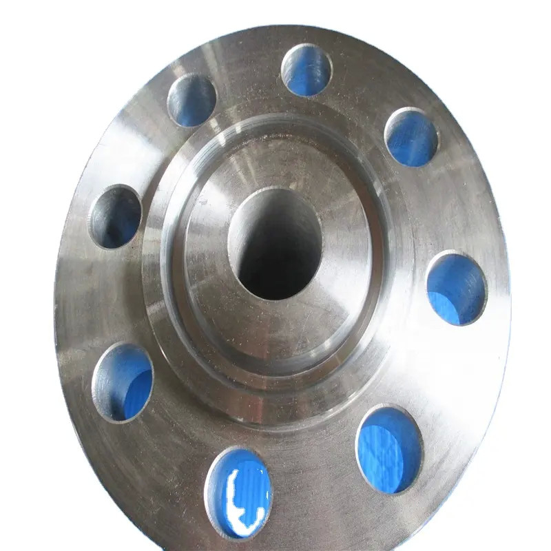 Metal The Lathe CNC Stainless Steel Titanium Flange Sleeve Welding Machining Flanges