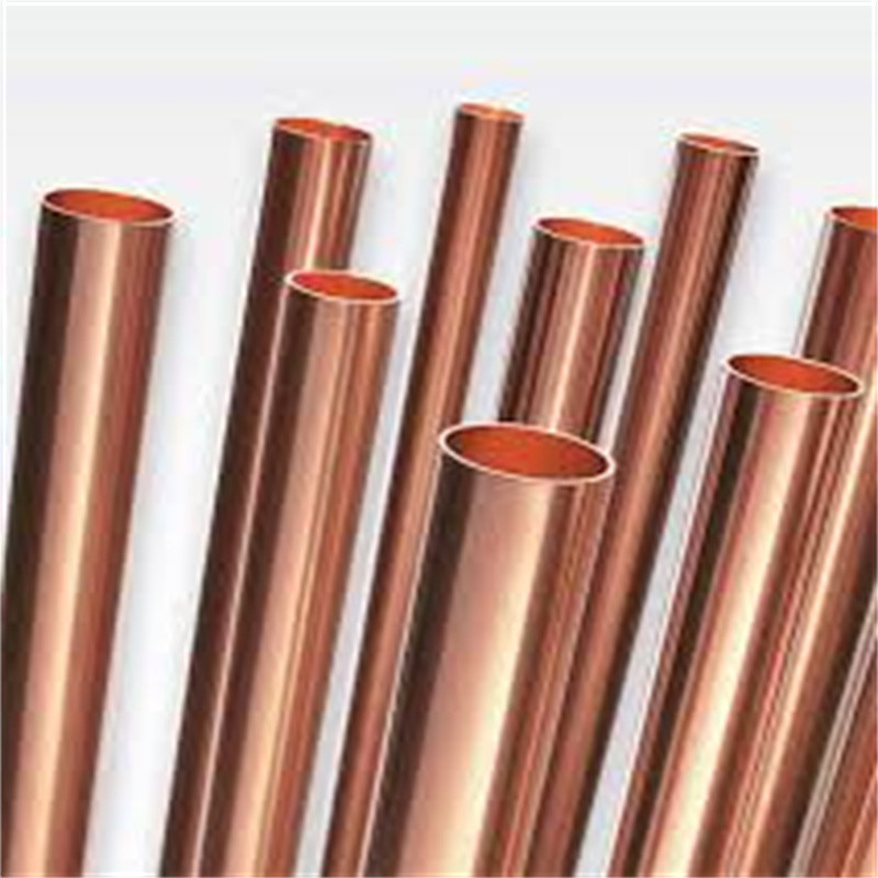 Round Shape Polished Soft Straight 5mm 12mm 12000btu 18000btu Air Conditioner Copper Pipe