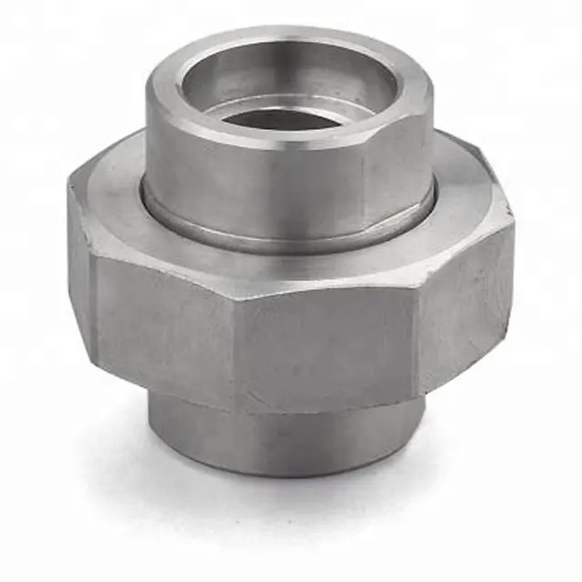 Connectors Stainless Steel 304 Threaded Pipe Fittings Plumbing Stainless Pipe Thread Union