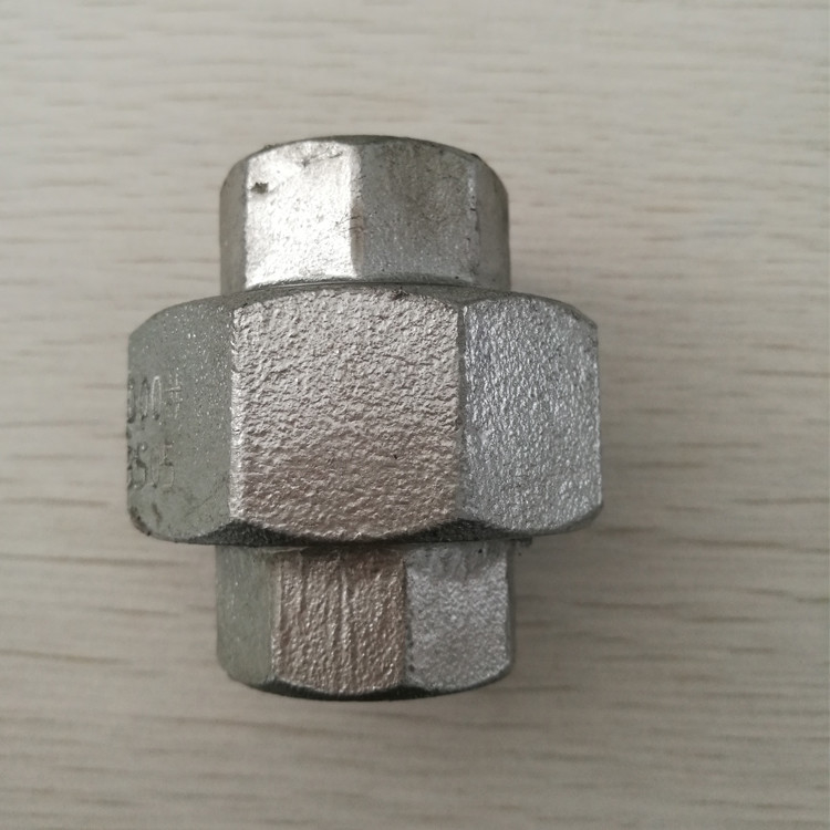 Connectors Stainless Steel 304 Threaded Pipe Fittings Plumbing Stainless Pipe Thread Union