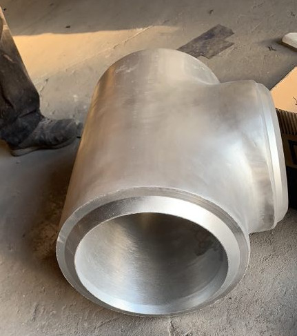 Inconel 718 alloy reduce barred tee for industry