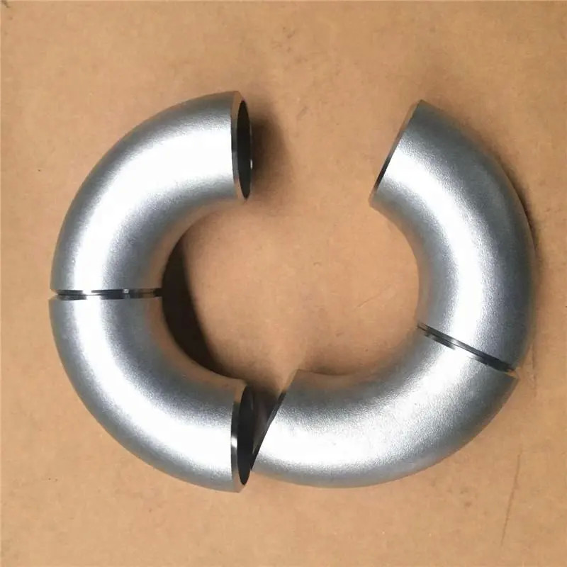 Welsure SUS304 Butt Welding ASTM Stainless Steel Pipe Fitting 45 Degree Elbow