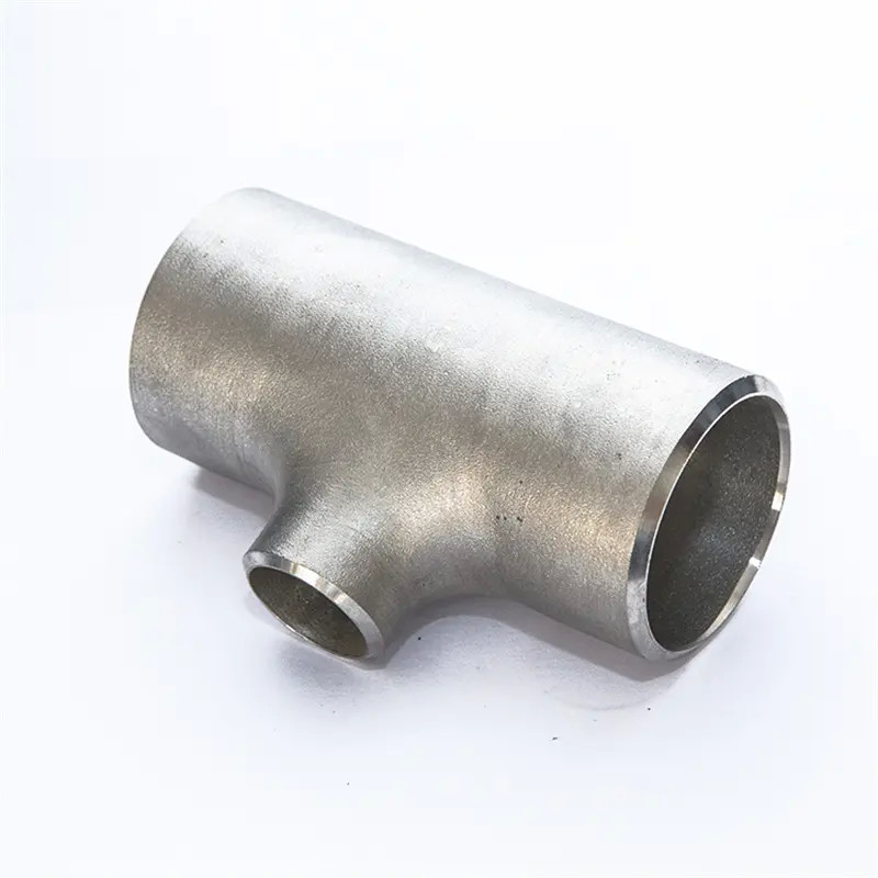 Butt Weiding 4'' STD ASME B16.9 Nickel Alloy Steel Reducer Tee Pipe Fitting WP347