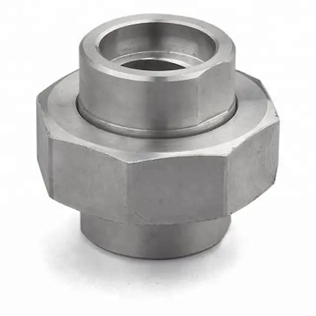 Connectors Stainless Steel 304 Threaded Pipe Fittings Plumbing Stainless Pipe Thread Union