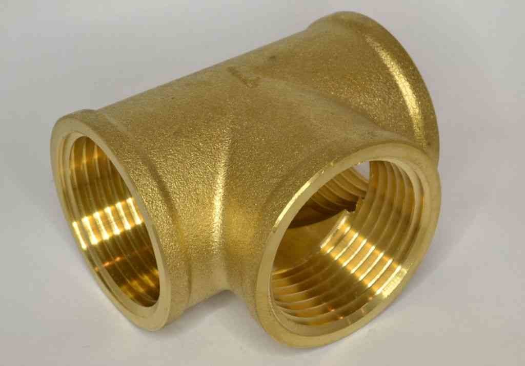Concentric Or Eccentric THD Tee Brass Alloy 1/2